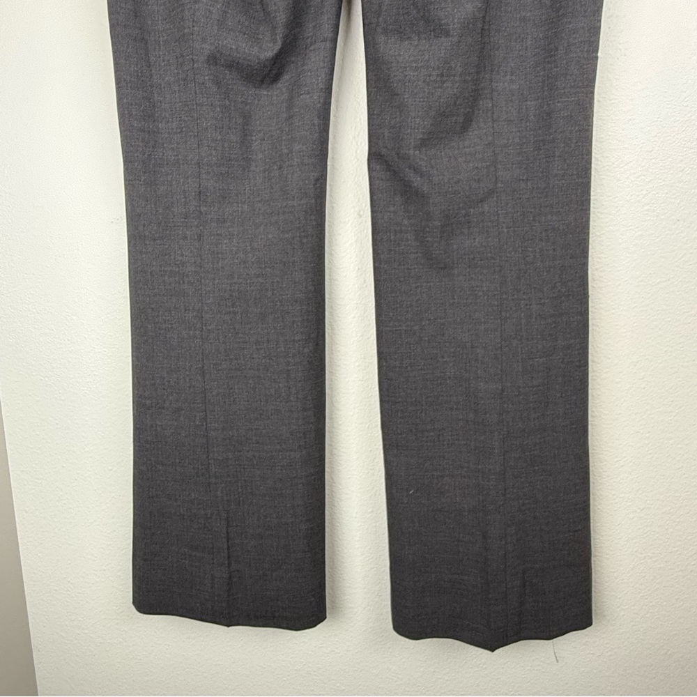 MM Lafleur Gray Melange The Clooney Trouser Pants Tropical Wool - Picture 10 of 12